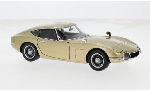 Toyota 2000 GT 1/24 WhiteBox metallise beige 1967 1:24 modellino in miniatura
