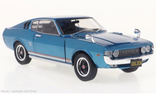 Toyota Celica 1/24 WhiteBox LB 2000 GT metallise türkis RHD 1973 1:24 modellino in miniatura