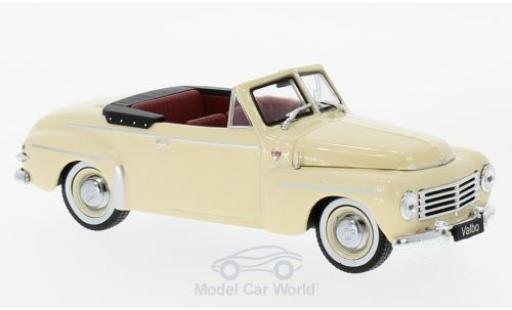 Volvo PV 445 1/43 WhiteBox Cabriolet Valbo beige 1953 modellino in miniatura