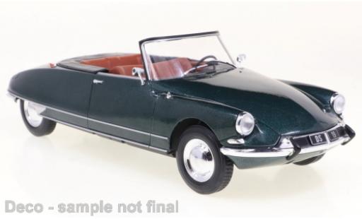 Citroen DS 1/24 WhiteBox 19 cabriolet metallise verde foncé 1963 modellino in miniatura