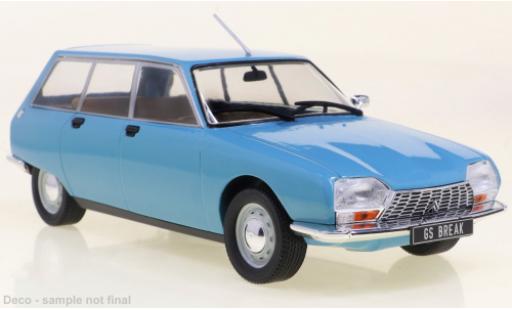 Citroen GS 1/24 WhiteBox Break blu clair 1971 modellino in miniatura