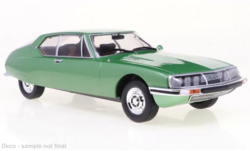 Citroen SM 1/24 WhiteBox metallise verde 1970 modellino in miniatura
