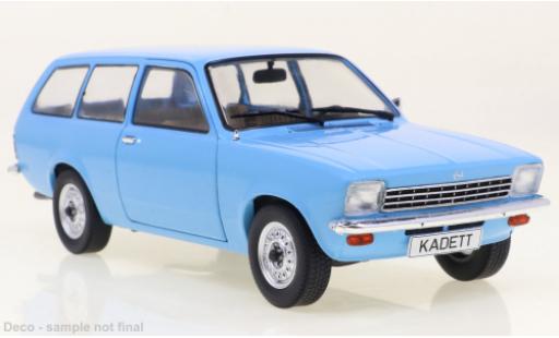 Opel Kadett 1/24 WhiteBox C Caravan blu clair 1973 modellino in miniatura