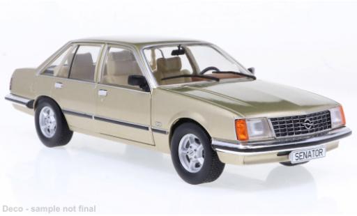 Opel Senator 1/24 WhiteBox A1 gold 1978 modellino in miniatura
