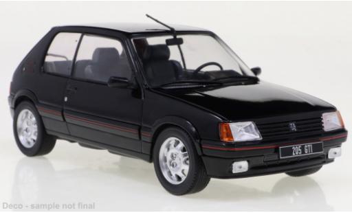 Peugeot 205 1/24 WhiteBox GTI nero 1988 modellino in miniatura