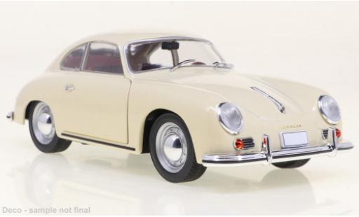 Porsche 356 1/24 WhiteBox beige clair 1959 modellino in miniatura