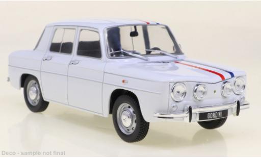 Renault 8 1/24 WhiteBox Gordini bianco 1964 modellino in miniatura