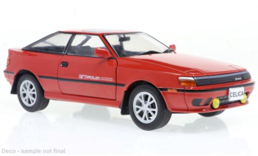 Toyota Celica 1/24 WhiteBox GT Four rosso 1986 modellino in miniatura