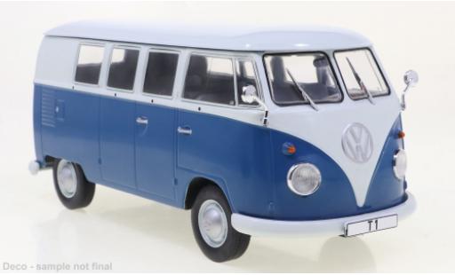 Volkswagen T1 1/24 WhiteBox bianco/blu 1960 modellino in miniatura