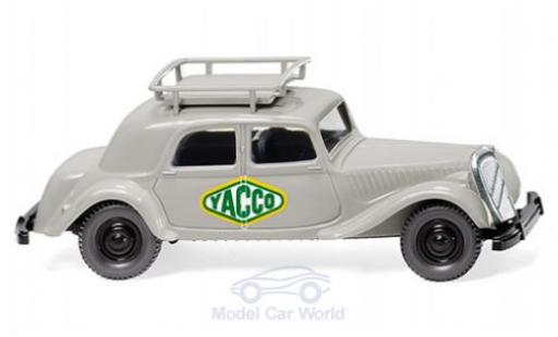 Citroen Traction 1/87 Wiking 15 SIX Yacco modellino in miniatura