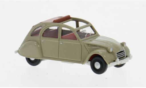 Citroen 2CV 1/87 Wiking 2 CV braun 1963 1:87 modellino in miniatura