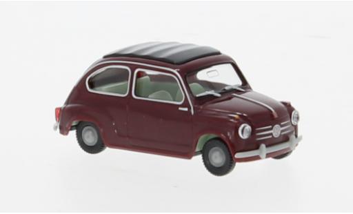 Fiat 600 1/87 Wiking rot 1:87 modellino in miniatura