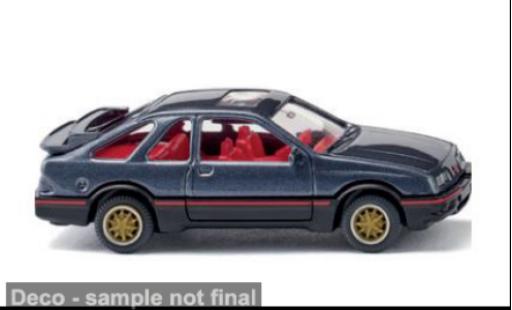 Ford Sierra 1/87 Wiking XR4i grau/schwarz 1982 1:87 modellino in miniatura
