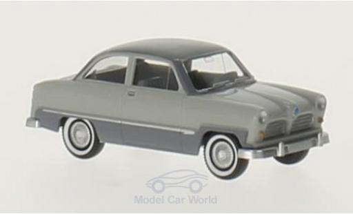 Ford Taunus 1/87 Wiking 12 M grigio/grigio modellino in miniatura