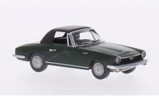 Glas 1700 1/87 Wiking GT Cabriolet gr&uuml;n 1:87 modellino in miniatura