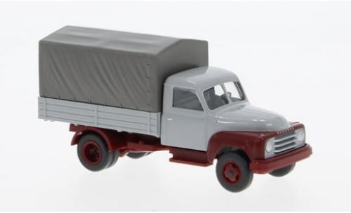 Hanomag L28 1/87 Wiking grau/rot 1950 1:87 modellino in miniatura
