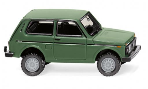 Lada Niva 1/87 Wiking verde modellino in miniatura