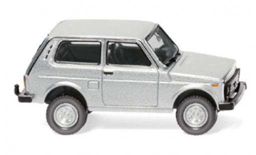 Lada Niva 1/87 Wiking grigio modellino in miniatura