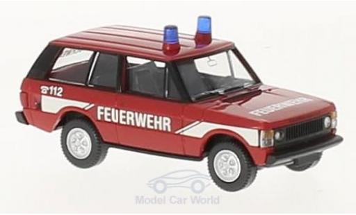 Land Rover Range Rover 1/87 Wiking Feuerwehr modellino in miniatura