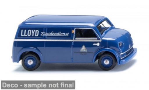Lloyd LT 1/87 Wiking 500 blau 1952 1:87 modellino in miniatura