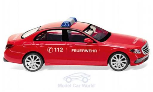 Mercedes Classe E 1/87 Wiking (W213) Feuerwehr modellino in miniatura
