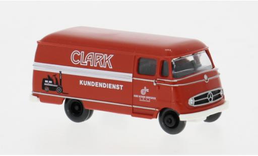 Mercedes CLA 1/87 Wiking Kastenwagen 1955 Clark Kundendienst 1:87 modellino in miniatura