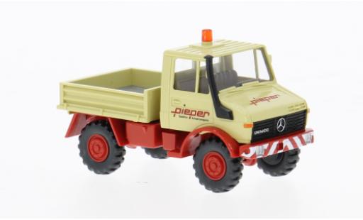 Mercedes Unimog 1/87 Wiking U 1300 1975 Pieper 1:87 modellino in miniatura