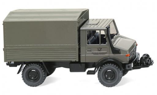 Mercedes Unimog 1/87 Wiking U 1700 L Deutsche Bundespost modellino in miniatura