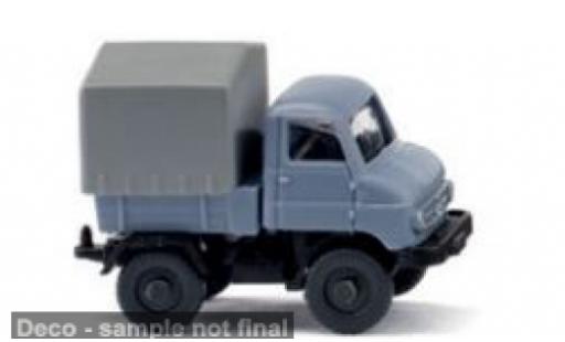 Mercedes Unimog 1/160 Wiking U 411 blau/grau 1956 1:160 modellino in miniatura