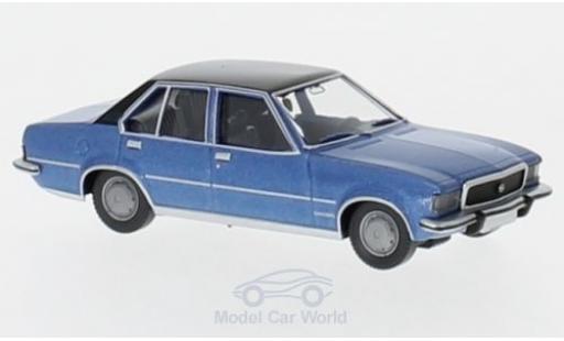 Opel Commodore C 1/87 Wiking B metallico blu/nero modellino in miniatura