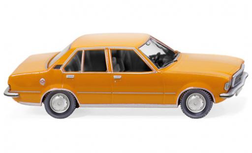 Opel Rekord 1/87 Wiking D orange 1971 modellino in miniatura