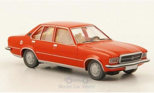 Opel Rekord 1/87 Wiking D rosso modellino in miniatura