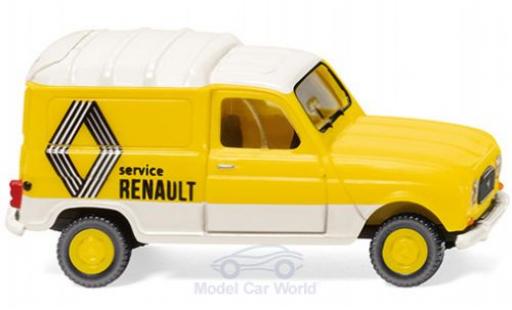 Renault 4 1/87 Wiking Kastenwagen modellino in miniatura
