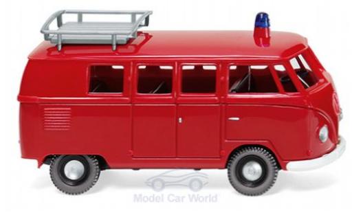 Volkswagen T1 1/87 Wiking Bus Feuerwehr modellino in miniatura