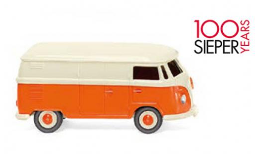 Volkswagen T1 1/87 Wiking Kastenwagen beige/orange 1963 100 années Sieper modellino in miniatura