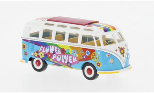 Volkswagen T1 1/87 Wiking Sambabus Flower Power 1:87 modellino in miniatura