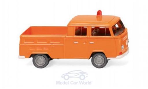 Volkswagen T2 1/87 Wiking Doppelkabine Kommunal modellino in miniatura