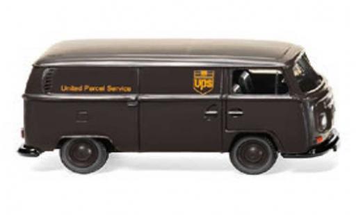 Volkswagen T2 1/87 Wiking Kastenwagen UPS 1967 modellino in miniatura