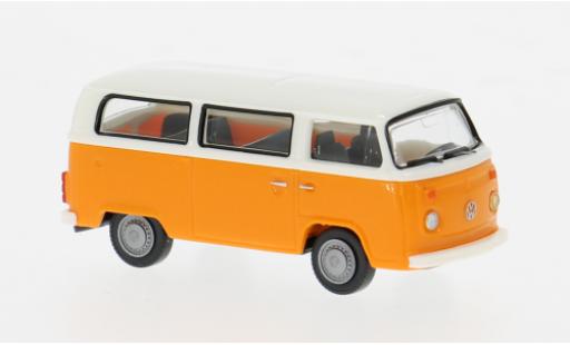 Volkswagen T2 1/87 Wiking b Bus orange/beige 1972 1:87 modellino in miniatura
