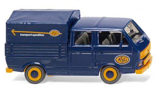 Volkswagen T3 1/87 Wiking DoKa ASG (SE) modellino in miniatura