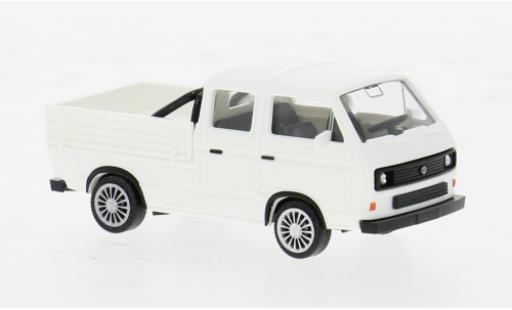 Volkswagen T3 1/87 Wiking Doppelkabine weiss 1979 1:87 modellino in miniatura