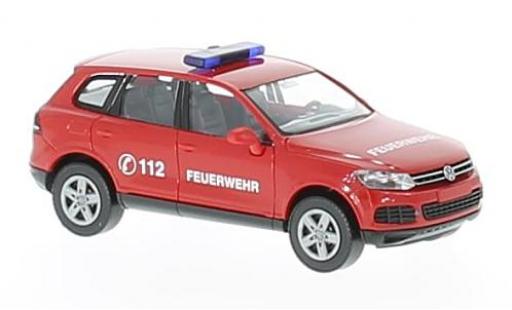 Volkswagen Touareg 1/87 Wiking pompiers modellino in miniatura