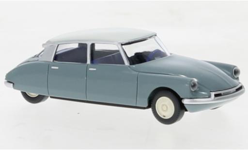 Citroen ID 19 1/87 Wiking blu/grigio 1957 modellino in miniatura