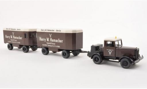 Hanomag ST 100 1/87 Wiking Harry W. Hamacher modellino in miniatura