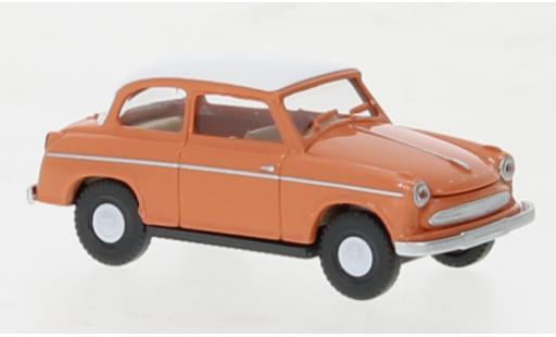 Lloyd Alexander 1/87 Wiking TS rosa/bianco 1954 modellino in miniatura