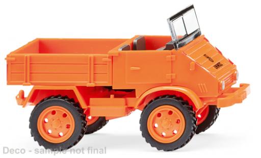 Mercedes Unimog 1/87 Wiking U411 local modellino in miniatura