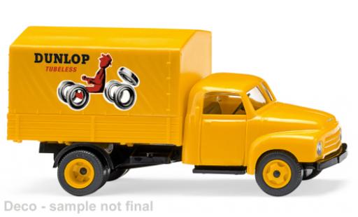 Opel Blitz 1/87 Wiking Dunlop modellino in miniatura