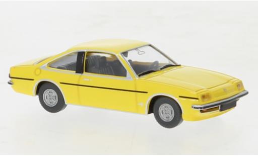 Opel Manta 1/87 Wiking B giallo clair 1975 modellino in miniatura