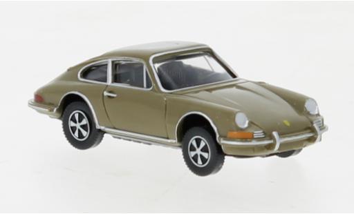 Porsche 911 1/87 Wiking beige 1963 modellino in miniatura