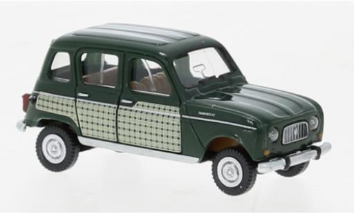 Renault 4 1/87 Wiking Parisienne verde foncé 196 modellino in miniatura